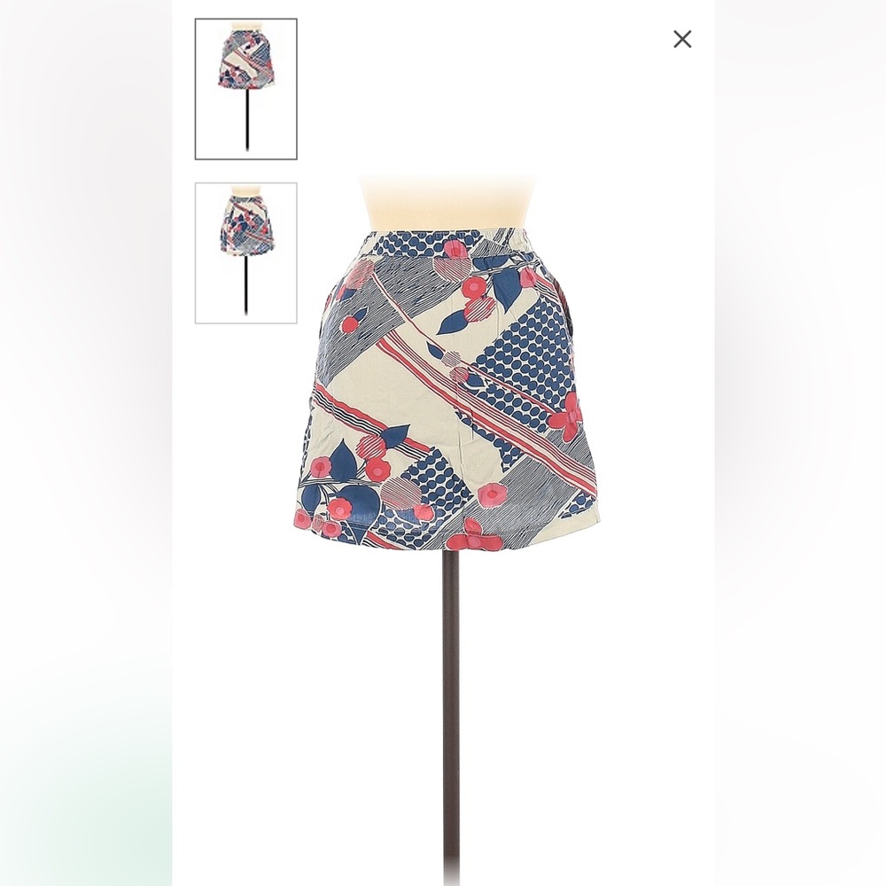 Urban Outfitters Print Skater Skirt